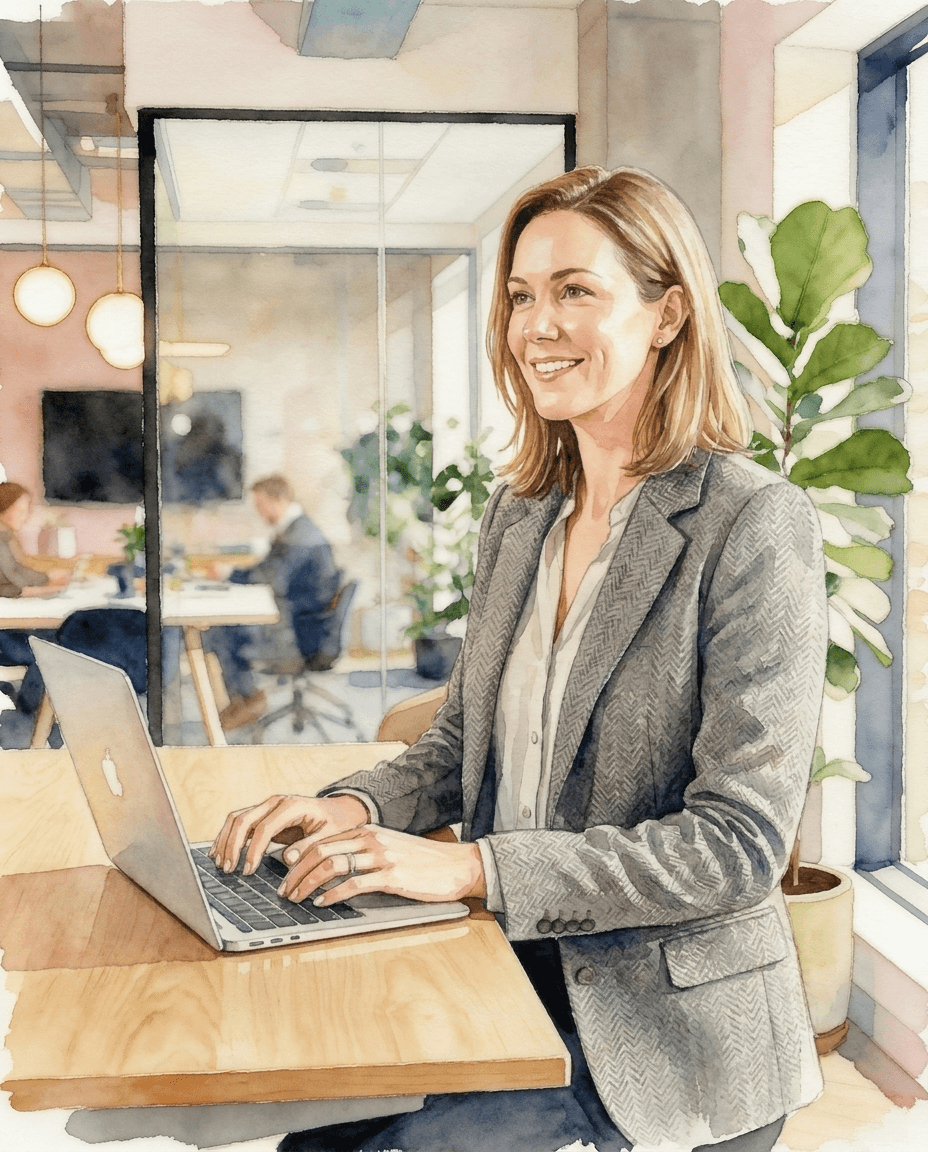 HR-Verantwortliche im Büro